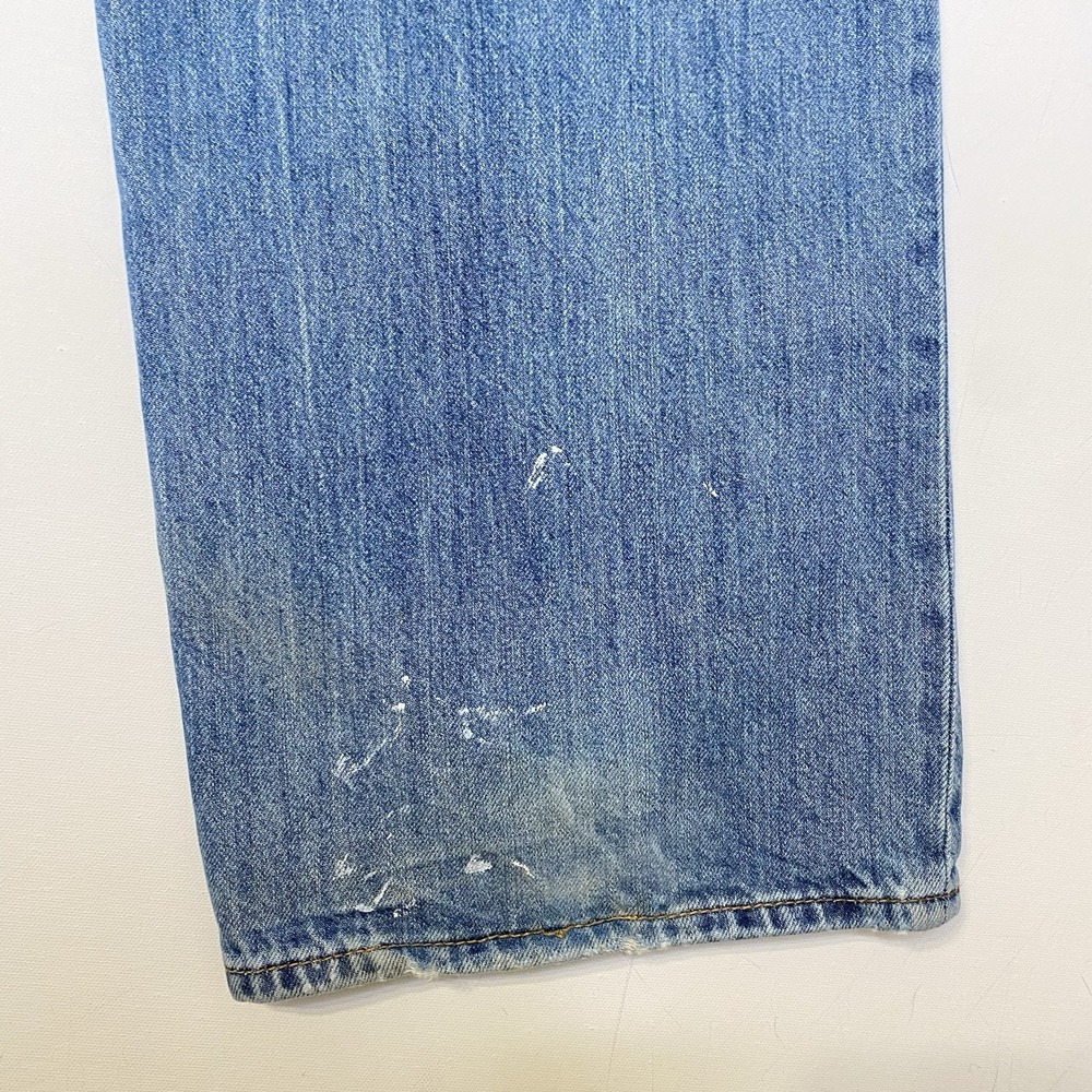Lucky Brand 361 Vintage Straight Jeans Men 36x31 Blue Distressed Relaxed - Picture 14 of 14